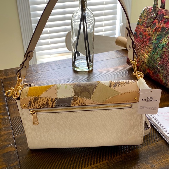 NWT COACH “RARE” PATCHWORK PURSE AND WALLET SET - Picture 3 of 15